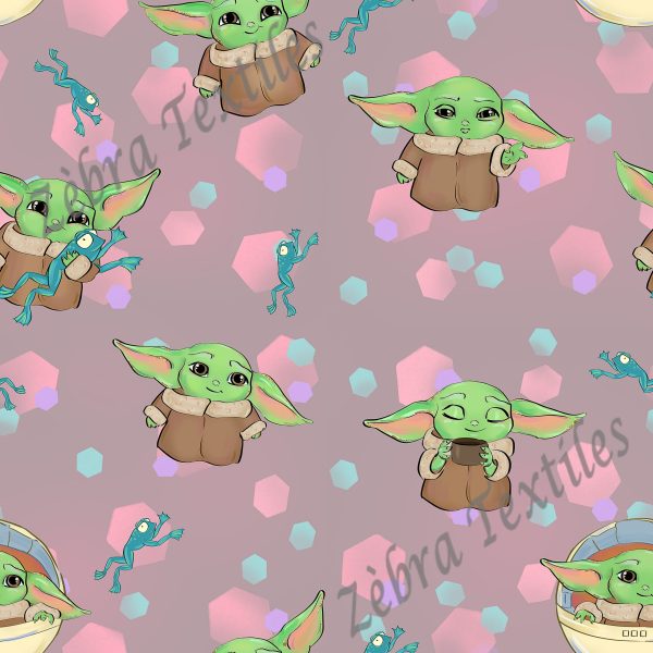Collection bébé Yoda grenouille