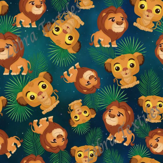 Lion feuillage