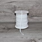 Élastique tricoté blanc 6mm (1/4 po)