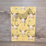 Poly mailer boho skull 3 - 10x13''
