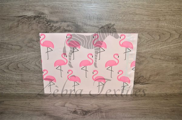 Poly mailer flamants roses 10x13''