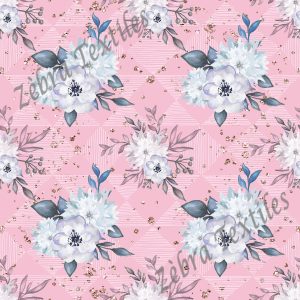Collection bonhomme de neige fleurs blanches