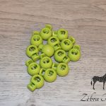 Arrêt de cordon à ressort vert olive