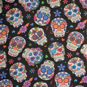Skull fond noir