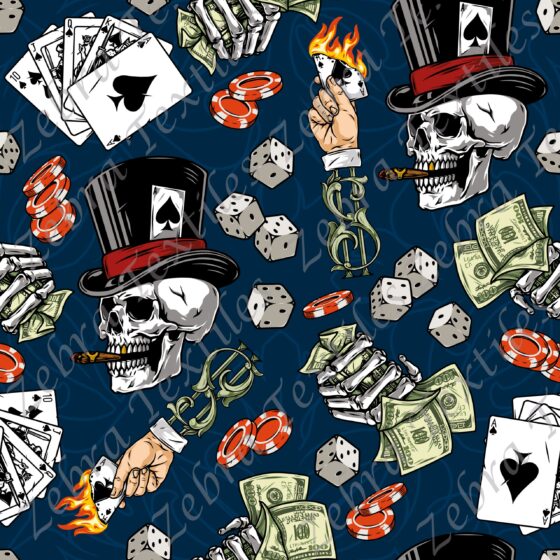 Skull poker
