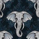 Éléphant bleu * couleur exclusive *