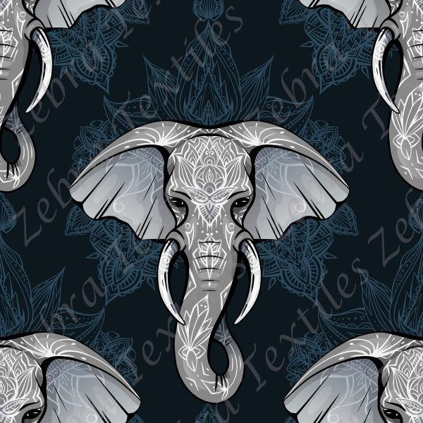 Éléphant bleu * couleur exclusive *
