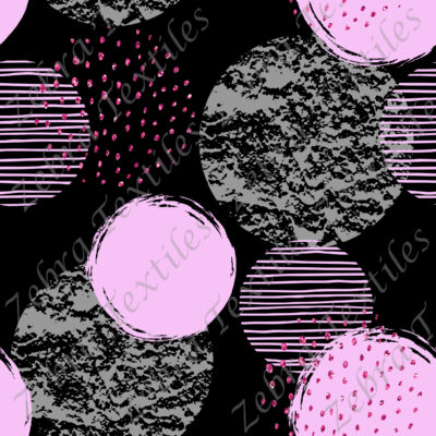 Rond mauve chic