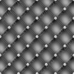 Matelassé gris et diamant