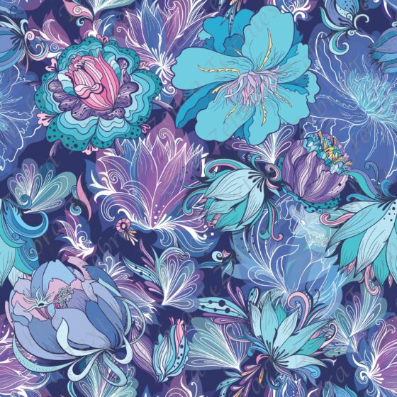 Fleur élégante Fleur élégante aqua