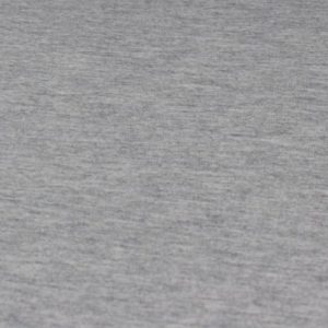 Coton lycra gris moyen chiné 240gsm