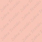 Pois blanc fond rose