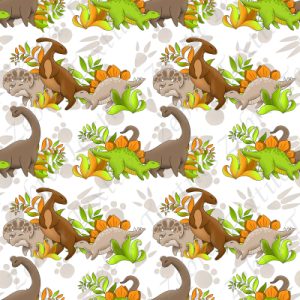 Collection dinosaure fond blanc