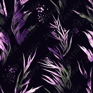 Feuillage élégant mauve