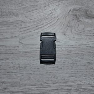 Boucle de sangle noir 1 pouce