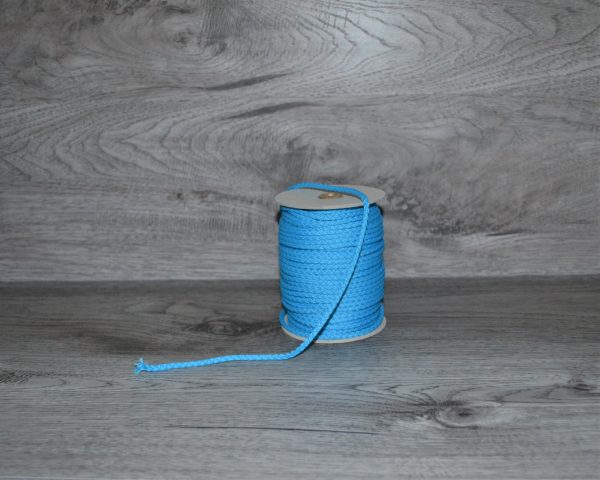 Cordon en polyester 3mm bleu