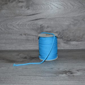 Cordon en polyester 3mm bleu