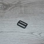 Boucle tri-glide noir 1 pouce