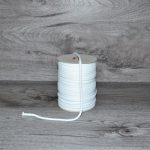 Cordon en polyester 3mm blanc
