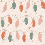 Lumière de Noël vintage