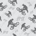 Bmx fond gris