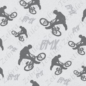 Bmx fond gris