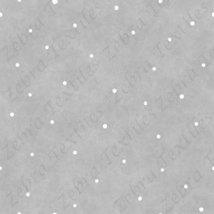 Pois blanc fond gris