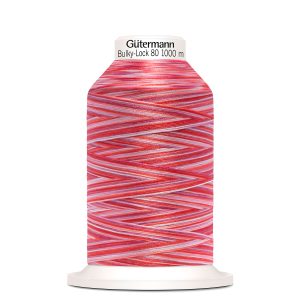 GUTERMANN Bulky Lock 80wt fil 1000m - rouge rose