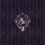 Fille horrifique 2 fond planche mauve