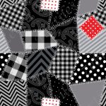Patchwork gris
