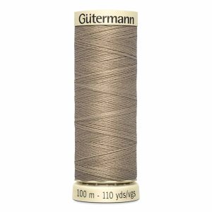 Fil de polyester tout usage Gutermann 100m beige