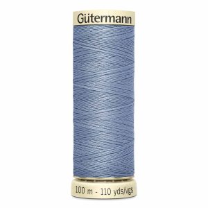 Fil de polyester tout usage Gutermann 100m bleu tuile
