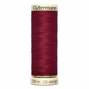 Fil de polyester tout usage Gutermann 100m bordeaux