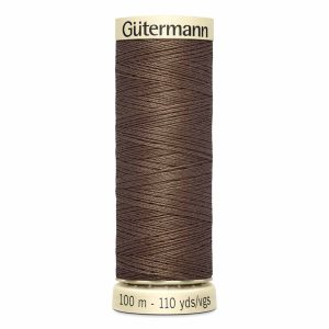 Fil de polyester tout usage Gutermann 100m cacao