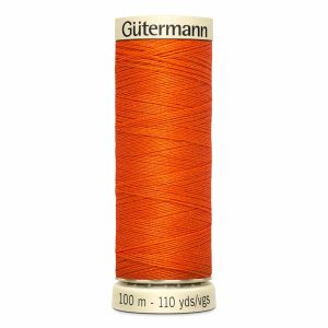 Fil de polyester tout usage Gutermann 100m orange