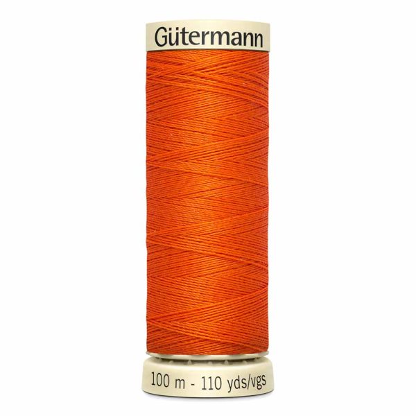 Fil de polyester tout usage Gutermann 100m orange