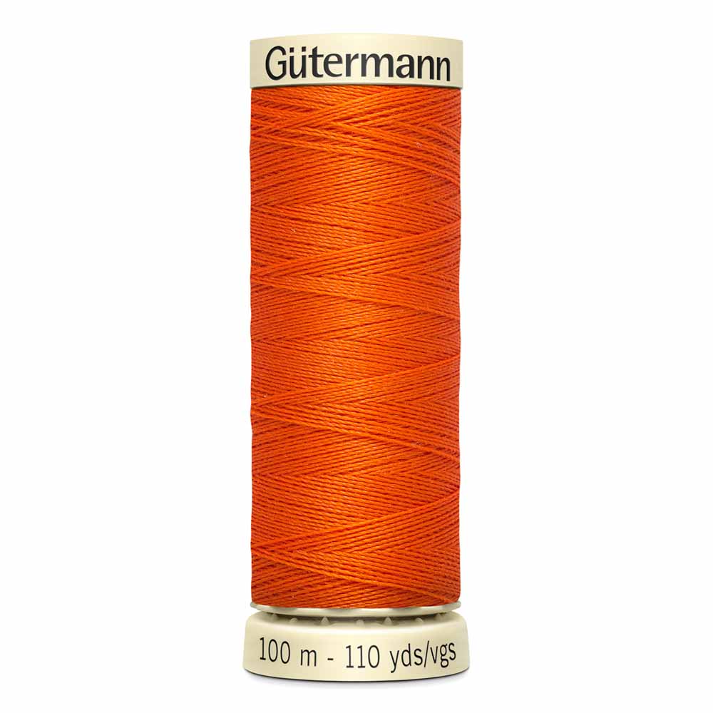 Fil de polyester tout usage Gutermann 100m orange