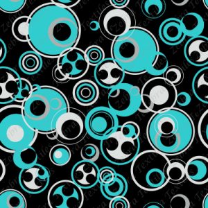 Cercle bleu fond noir