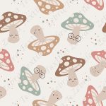 Champignon intello fond beige