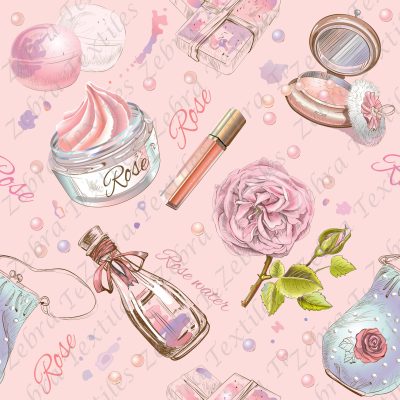 Cosmétique rose girly