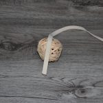 Élastique à maillot en coton naturel 3/8'' - 10mm