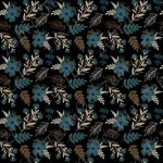 Fleurit aqua fond noir
