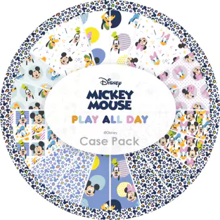 Mickey Mouse Play All Day ensemble (10mcx) 18x22 pouces