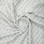 Minky dot gris pâle