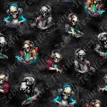 DJ Skull fond noir