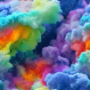 Nuage multicolore