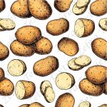 Patate fond blanc