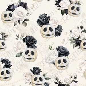 Citrouille chic fond beige