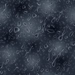 Pluie fond noir bleuté