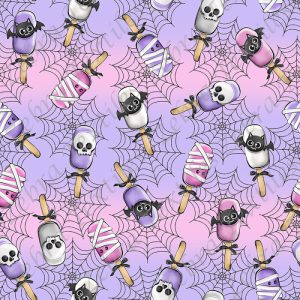 Popsicle monstrueux fond toile